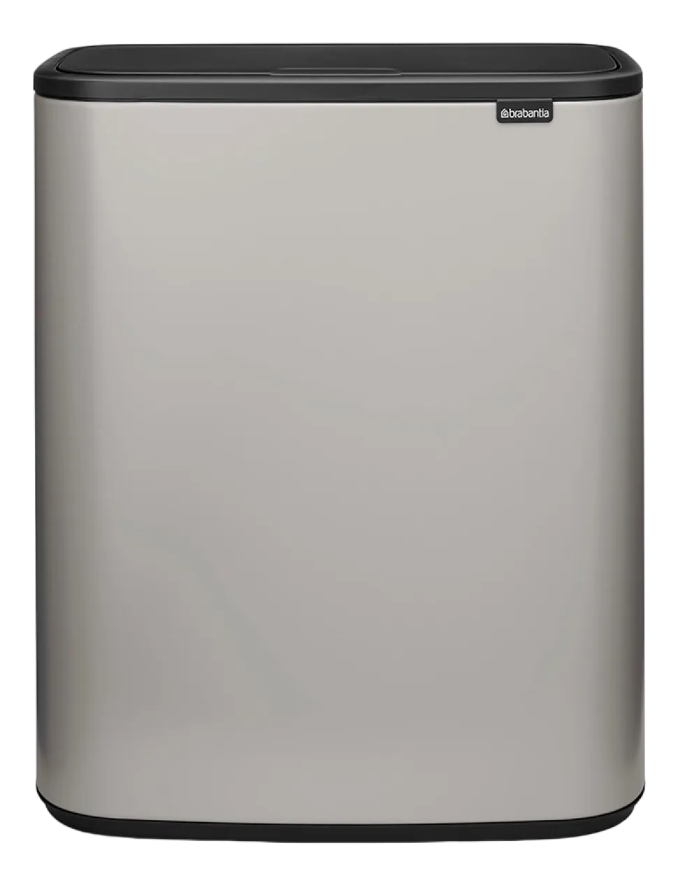 Brabantia Bo Touch Bin Prullenbak Soft Grey 2 x 30 liter