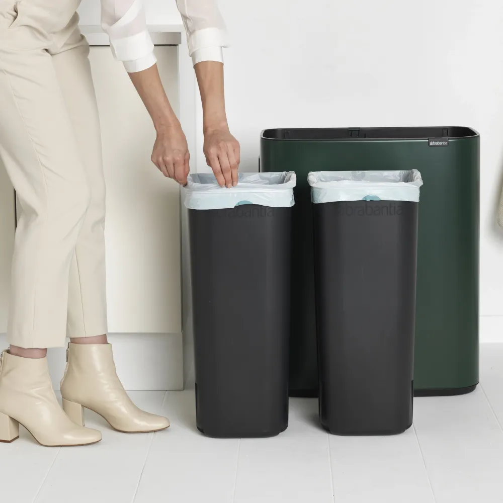 Brabantia Bo Touch Bin 2 x 30 L - Pine Green Hot