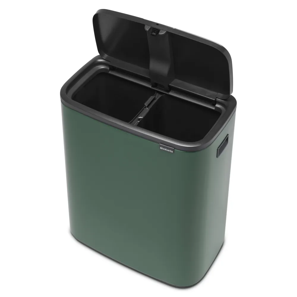 Brabantia Bo Touch Bin 2 x 30 L - Pine Green Hot