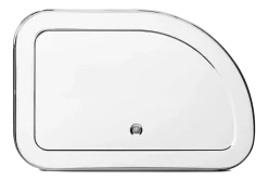 Brabantia Broodtrommel Brilliant Steel met Schuifdeksel Medium