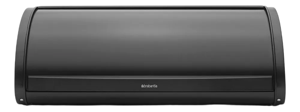 Brabantia Broodtrommel Matt Black met Schuifdeksel Best