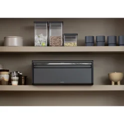 Brabantia Broodtrommel met Klepdeksel - Confident Grey Online