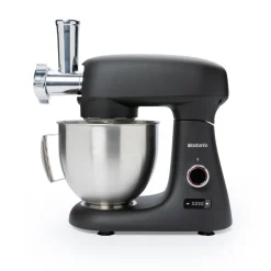 Brabantia D3-AT Keukenmixer - Hakmolen - 1000 Watt - 5.2 liter - Grijs