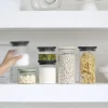 Brabantia Glazen Voorraadbussen stapelbaar - Set van 3 Sale