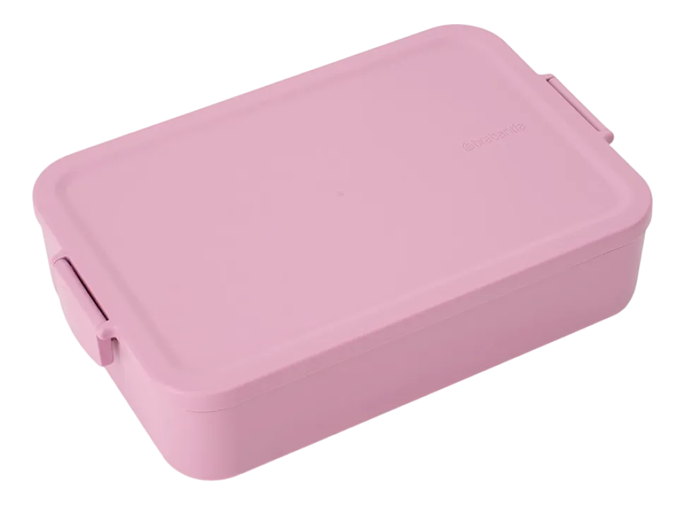 Brabantia Make & Take Bento Lunchbox Broodtrommel Lilac Pink incl Bentobox Large