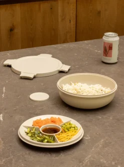 Brabantia Make & Take Lunchbox Soft Beige Salade Lunchbox To Go 1,3 l Kunststof