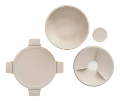Brabantia Make & Take Lunchbox Soft Beige Salade Lunchbox To Go 1,3 l Kunststof