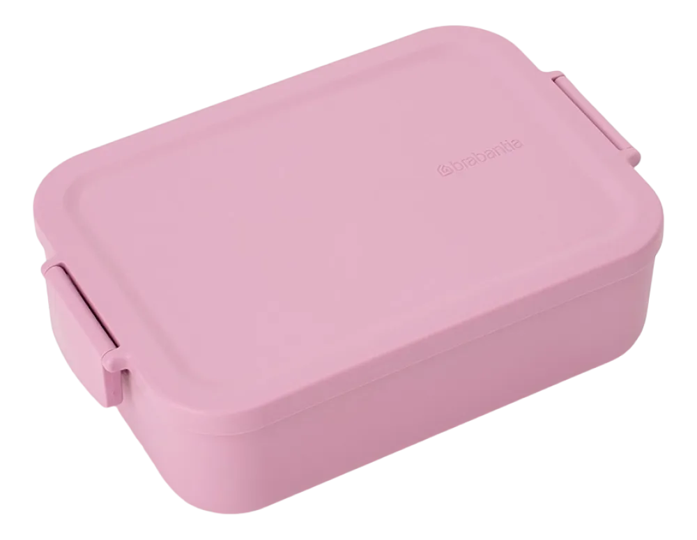 Brabantia Make & Take Lunchbox Broodtrommel Lilac Pink Medium Kunststof Discount