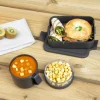 Brabantia Make & Take Lunchset 2-delig - Kunststof - Dark Grey