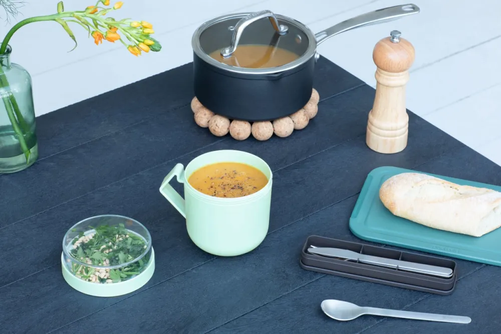 Brabantia Make & Take Reisbeker Jade Green Soepbeker To Go 0,6 l Best