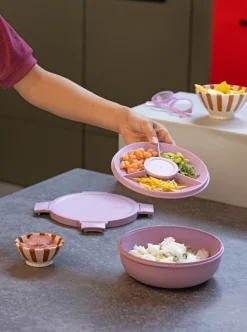 Brabantia Make & Take Salade Lunchbox To Go Lilac Pink 1,3 l Kunststof