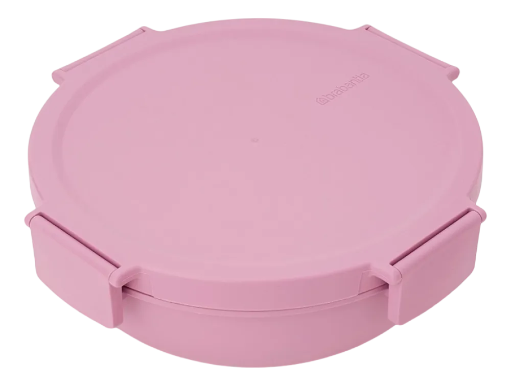 Brabantia Make & Take Salade Lunchbox To Go Lilac Pink 1,3 l Kunststof