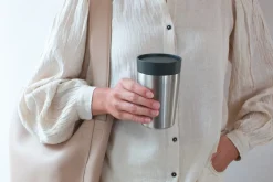 Brabantia Make & Take Thermosbeker Dark Grey 0,2 l Koffiebeker
