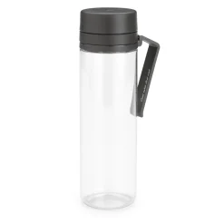 Brabantia Make & Take Waterfles met Fruitfilter 0,5 L - Dark Grey