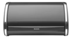 Brabantia Met Schuifdeksel Broodtrommel Matt Black Medium Hot