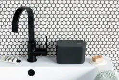Brabantia MindSet Badkamer Afvalbakje Dark Grey