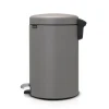 Brabantia NewIcon Mineral Pedaalemmer 12 Liter - 228207