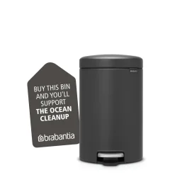 Brabantia NewIcon Mineral Pedaalemmer 12 Liter - 189146