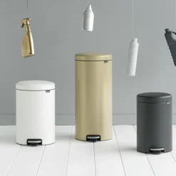 Brabantia NewIcon Mineral Pedaalemmer 12 Liter - 189146