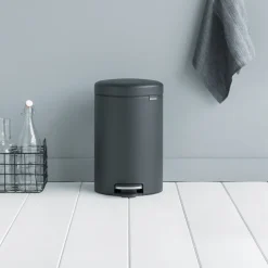 Brabantia NewIcon Mineral Pedaalemmer 12 Liter - 189146