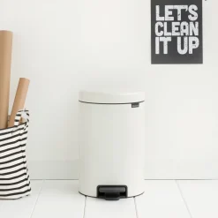 Brabantia NewIcon Pedaalemmer 12 L - Wit