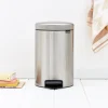Brabantia NewIcon Pedaalemmer 12 L Vingerafdrukvrij - Matt Steel Online