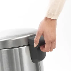 Brabantia NewIcon Pedaalemmer 12 L Vingerafdrukvrij - Matt Steel Online