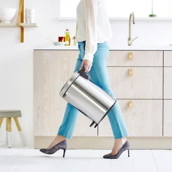 Brabantia NewIcon Pedaalemmer 12 L Vingerafdrukvrij - Matt Steel Online