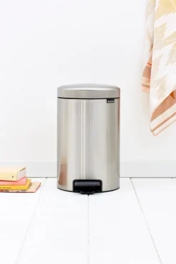 Brabantia NewIcon Pedaalemmer 12 L Vingerafdrukvrij - Matt Steel Online