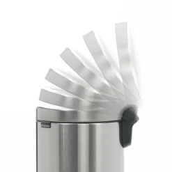 Brabantia NewIcon Pedaalemmer 12 L Vingerafdrukvrij - Matt Steel Online