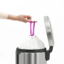 Brabantia NewIcon Pedaalemmer 12 L Vingerafdrukvrij - Matt Steel Online