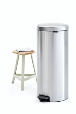 Brabantia NewIcon Pedaalemmer 30 L - Matt Steel - 176336