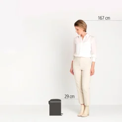 Brabantia NewIcon Pedaalemmer - Soft Beige Discount