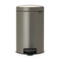 Brabantia NewIcon Pedaalemmer 12 L - Platinum