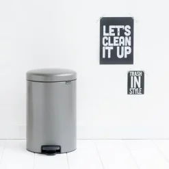 Brabantia NewIcon Pedaalemmer 20 L - Platinum