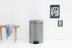Brabantia NewIcon Pedaalemmer 20 L - Platinum