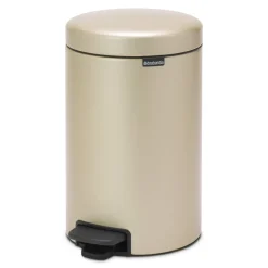 Brabantia NewIcon Pedaalemmer 12 L - Metallic Gold