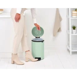 Brabantia NewIcon Pedaalemmer 12 L - Jade Green