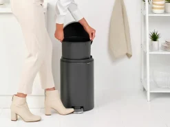 Brabantia NewIcon Pedaalemmer 20 L - Mineral Infinite Grey