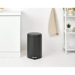 Brabantia NewIcon Pedaalemmer 20 L - Mineral Infinite Grey