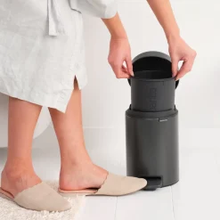 Brabantia NewIcon Pedaalemmer 3 L - Confident Grey