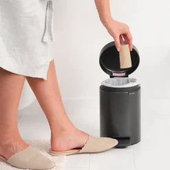 Brabantia NewIcon Pedaalemmer 3 L - Confident Grey