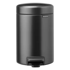 Brabantia NewIcon Pedaalemmer 3 L - Confident Grey