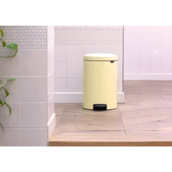Brabantia NewIcon Pedaalemmer 20 L - Mellow Yellow