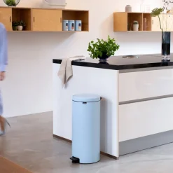 Brabantia NewIcon Pedaalemmer 30 L - Dreamy Blue