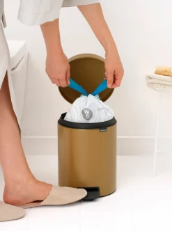Brabantia NewIcon Prullenbak Warm Gold 5 liter