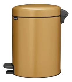 Brabantia NewIcon Prullenbak Warm Gold 5 liter