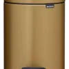 Brabantia NewIcon Prullenbak Warm Brass 5 liter New