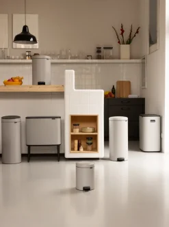 Brabantia NewIcon Prullenbak Soft Grey Discount