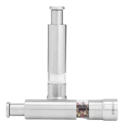 Brabantia Peper- en Zoutmolen Matt Steel Set van 2 Zout- en Pepermaler